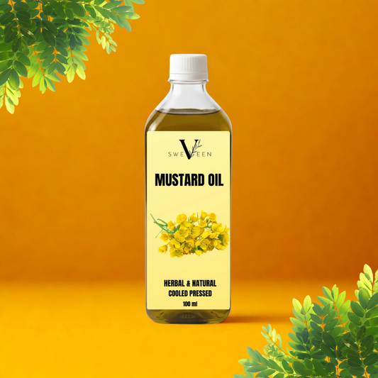 Sweveen Mustard Oil – Cold-Pressed, Herbal & Multipurpose - sweveen