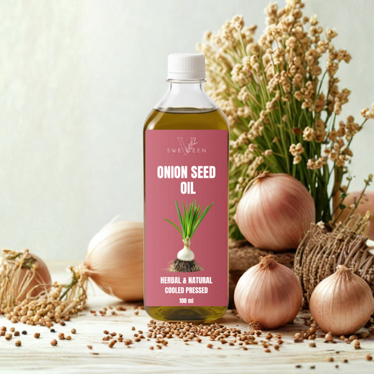 Onion Seed Oil Cold Pressed – 100% Natural - sweveen