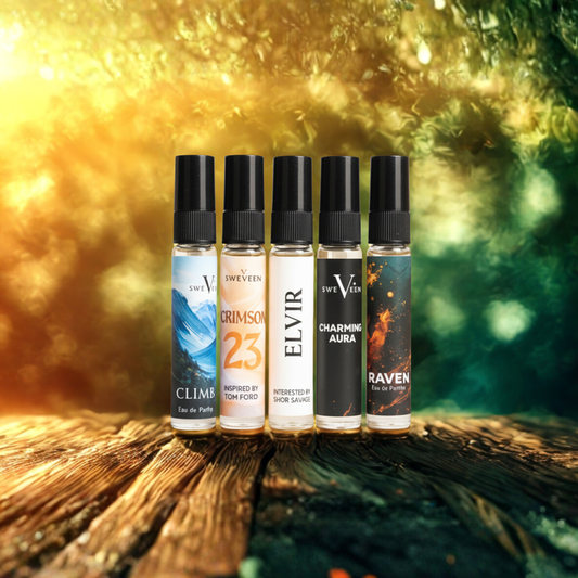 PACK OF 5 TESTERS FOR UNISEX - sweveen