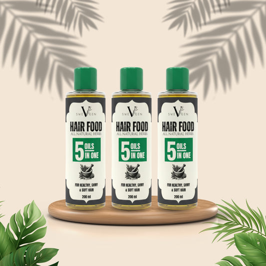 Bundle of Hair Food 5 Oils in One